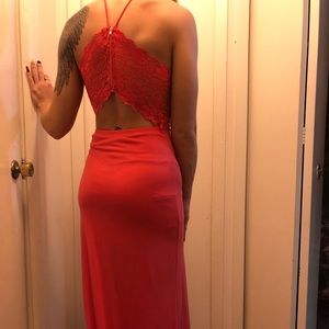 Windsor Open Back Dress